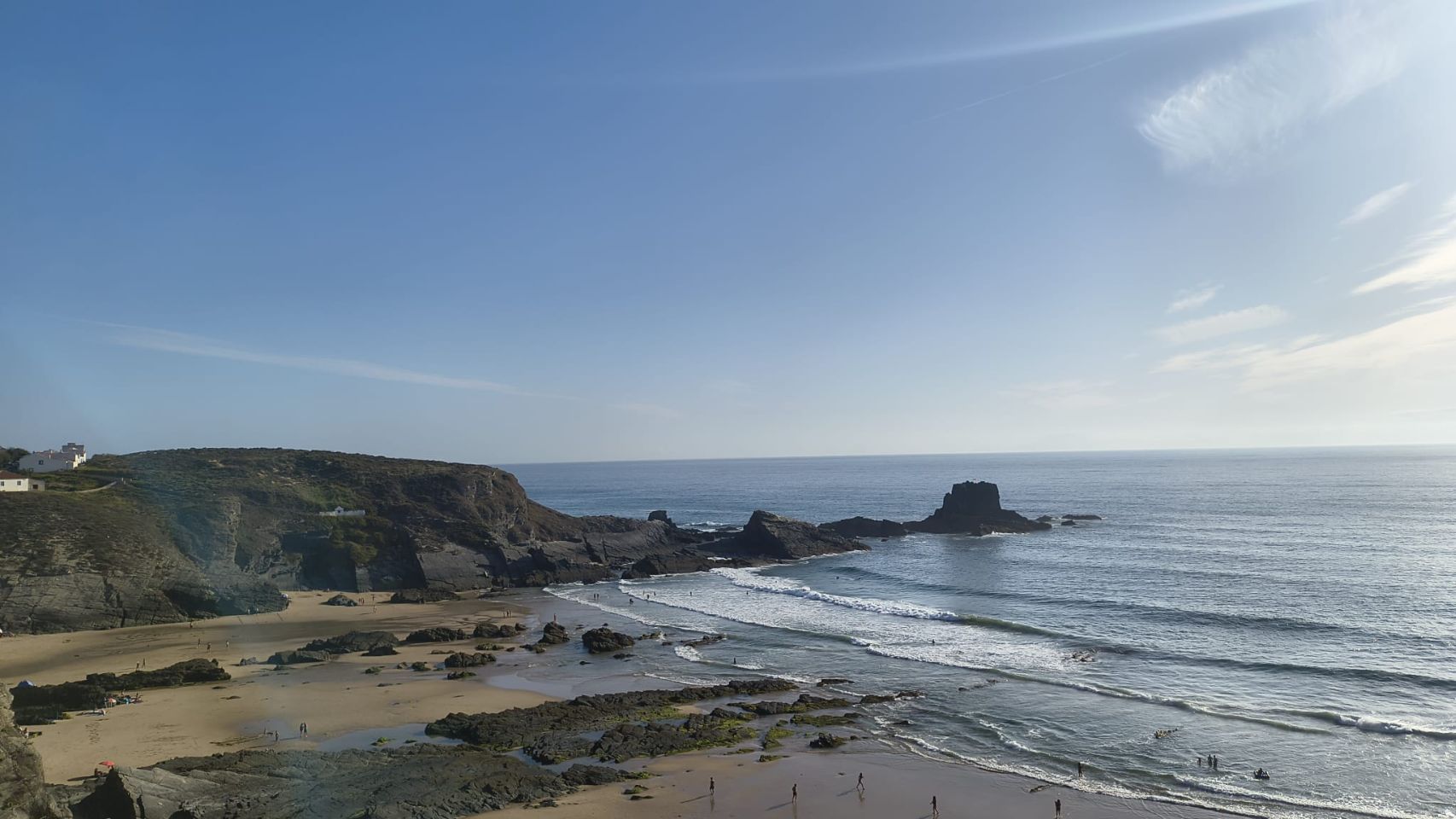 De westkust van Portugal